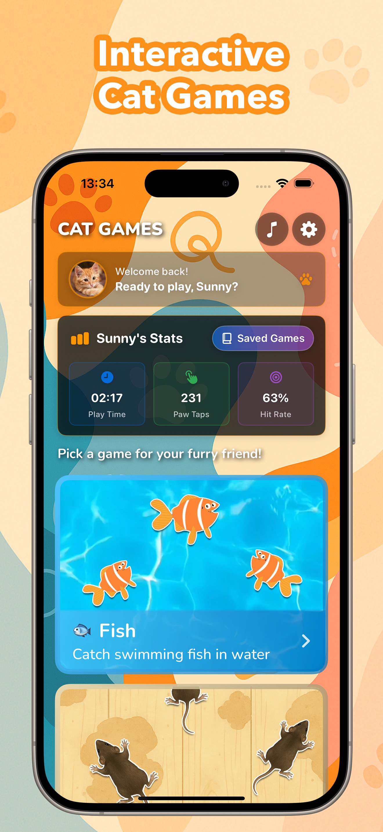 Games for Cats iPhone Screenshot 2